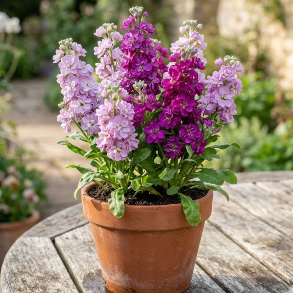 Giroflée vendue chez https://plantes-avenue.fr/|